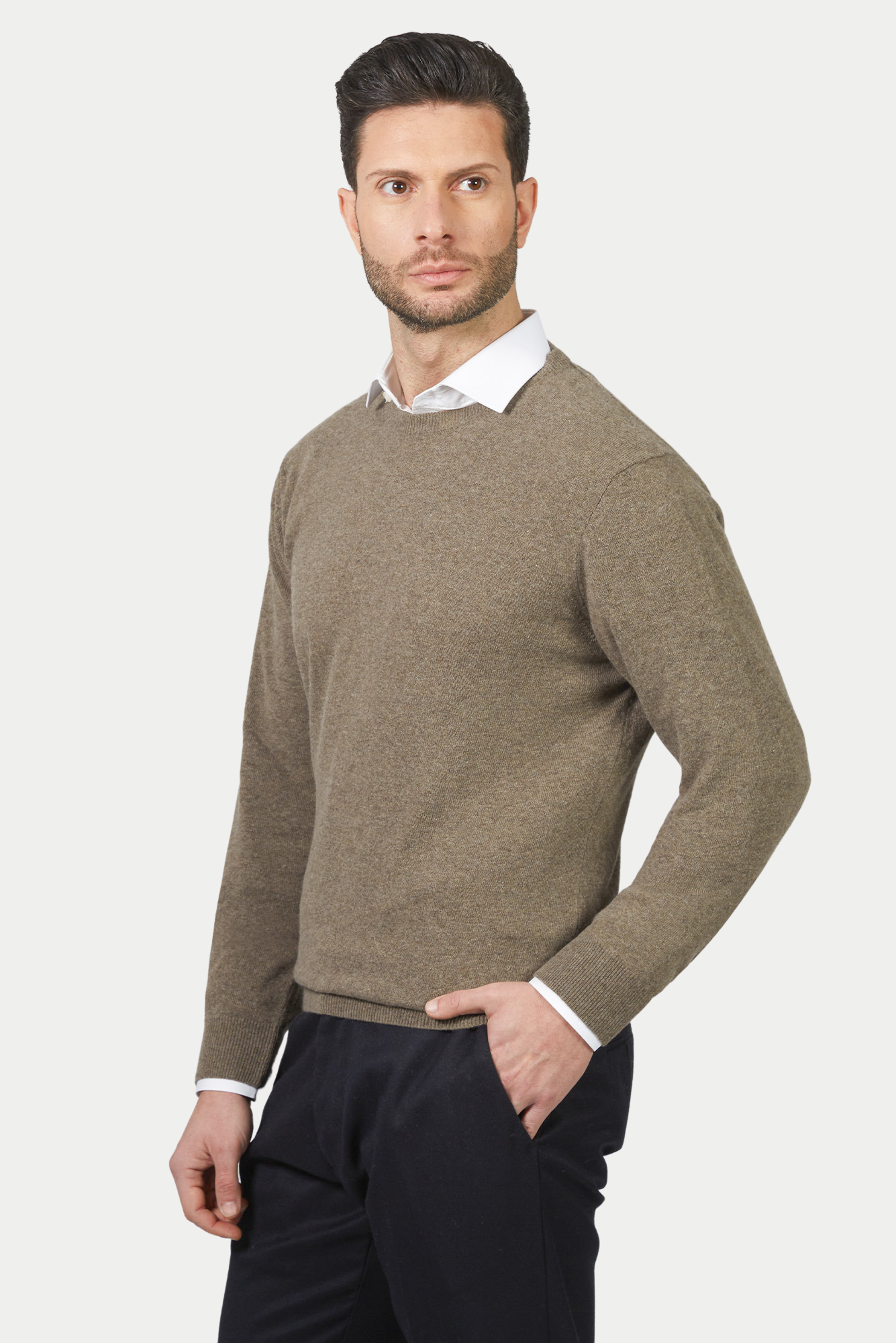 Girocollo Misto Cashmere