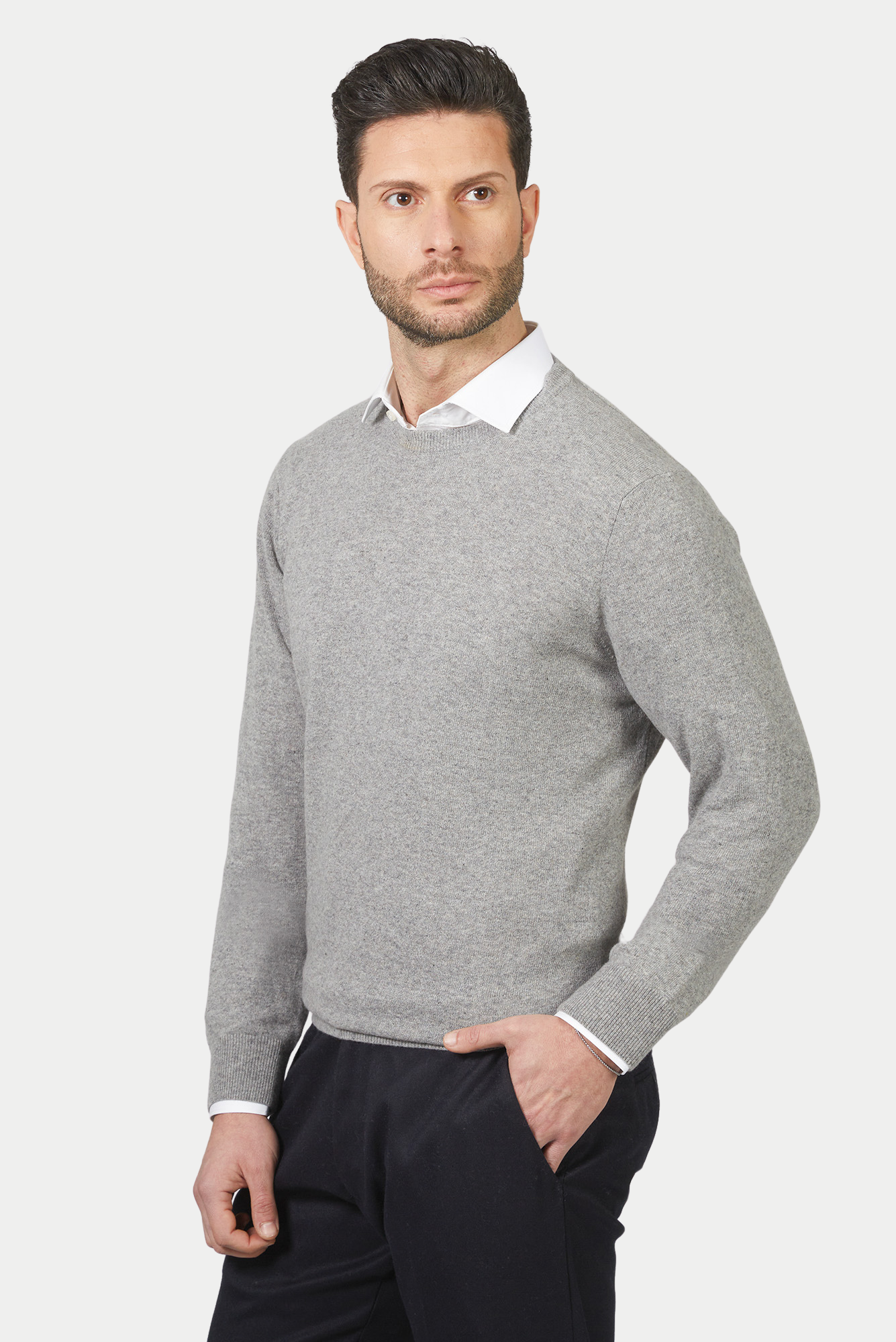 Girocollo Misto Cashmere