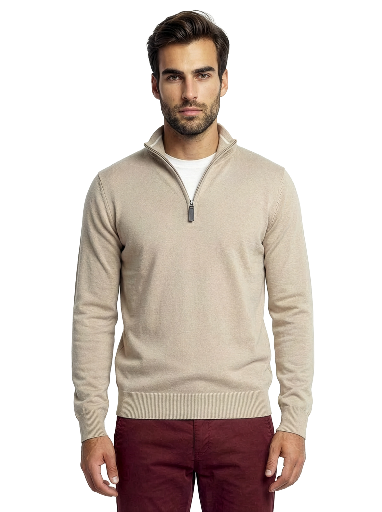 Maglia mezza zip
