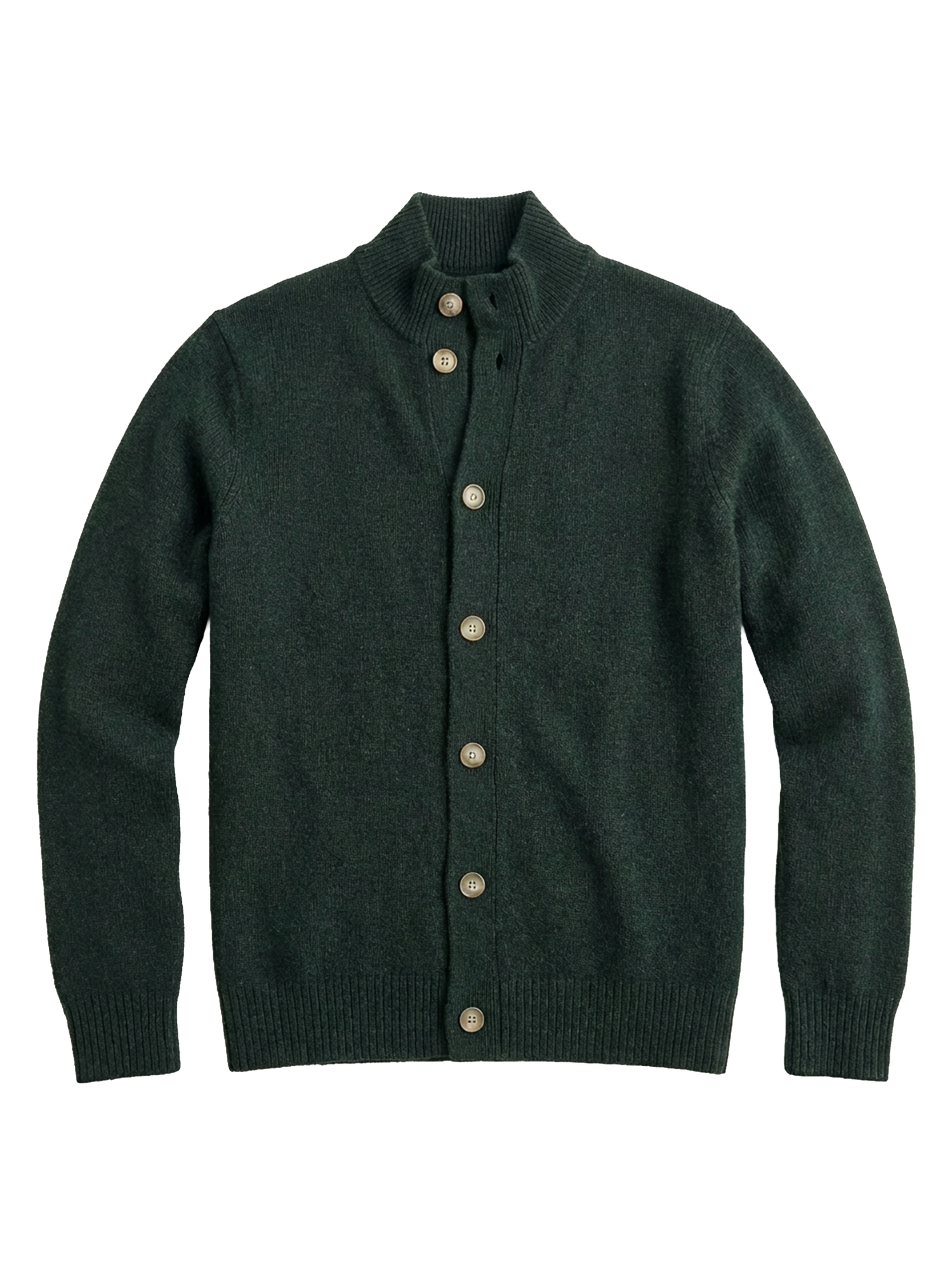 Cardigan mezzo collo