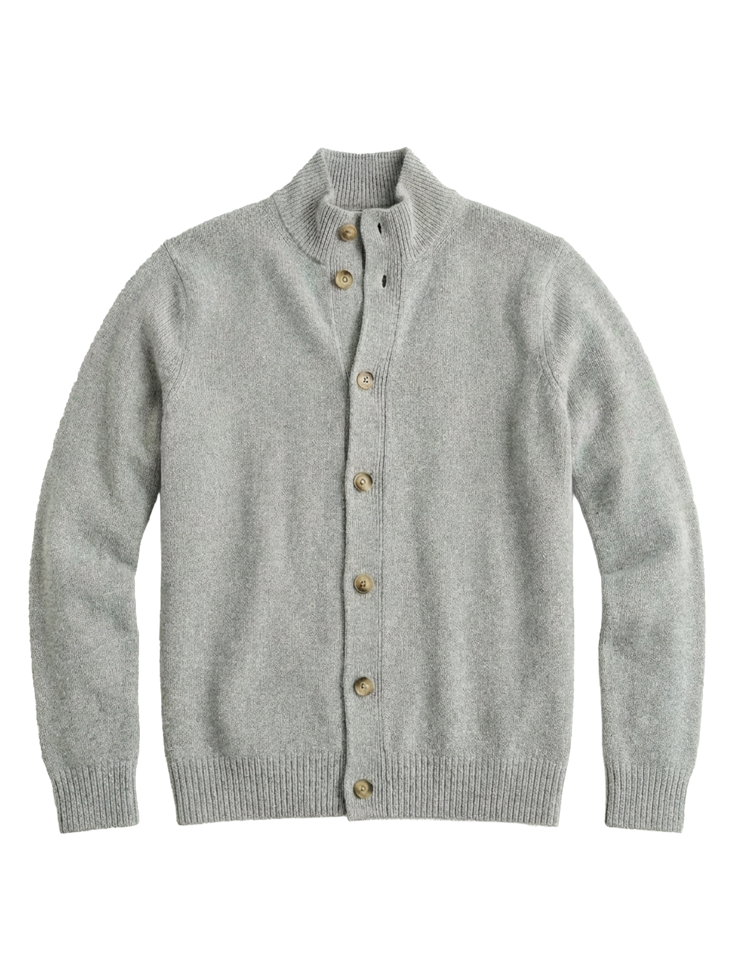 Cardigan mezzo collo