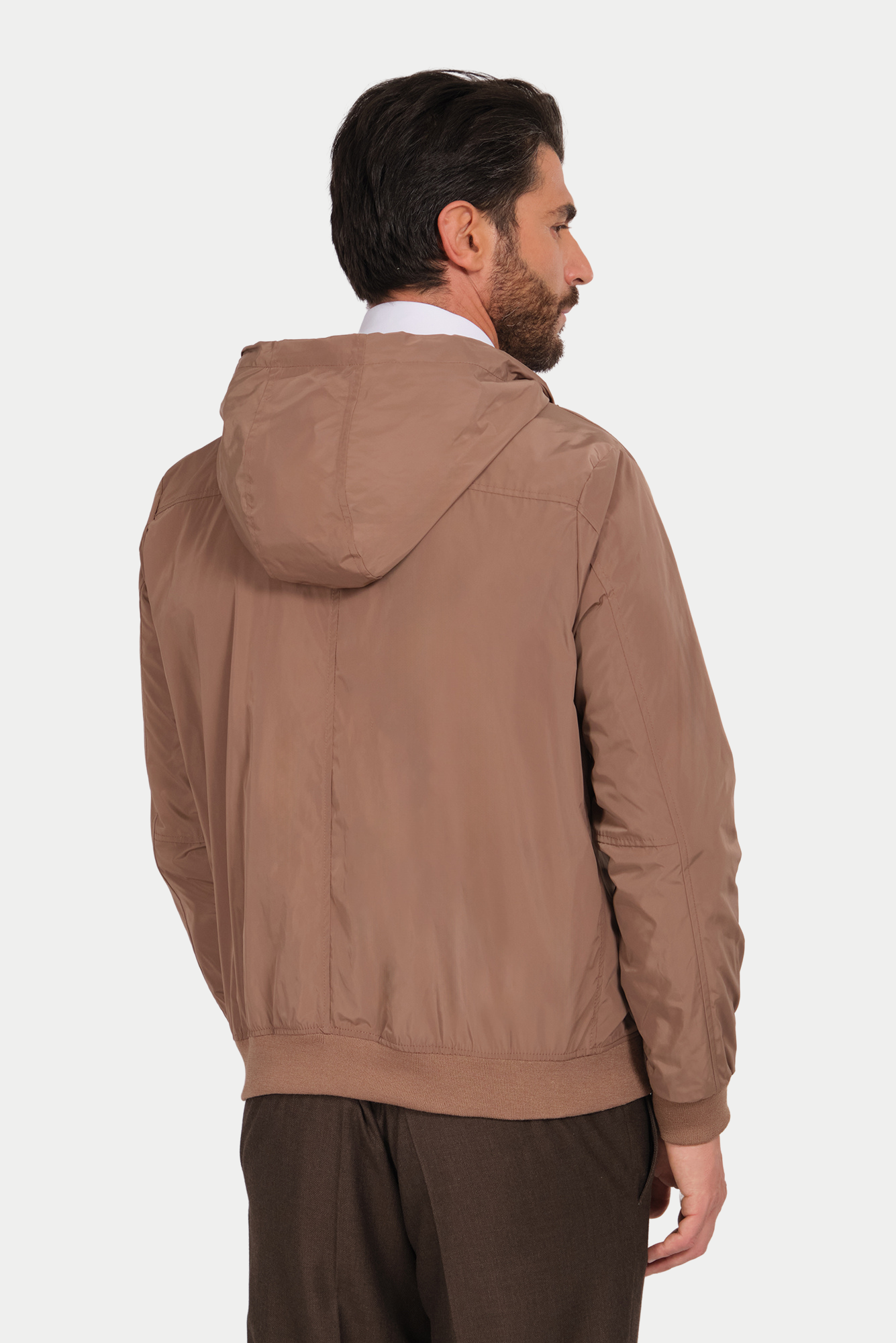 Giubbotto Nylon con Cappuccio