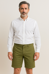 Bermuda Capri verde militare