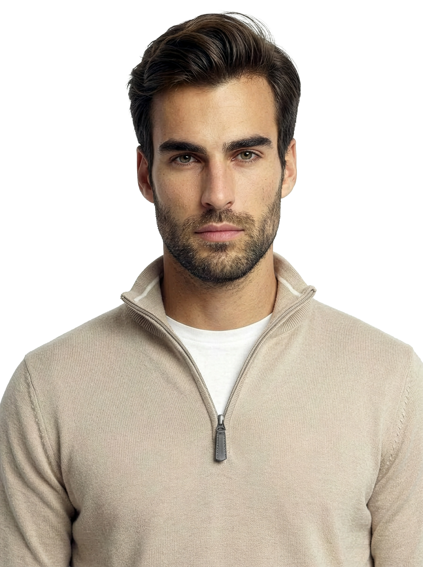Maglia mezza zip