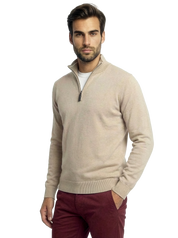 Maglia mezza zip