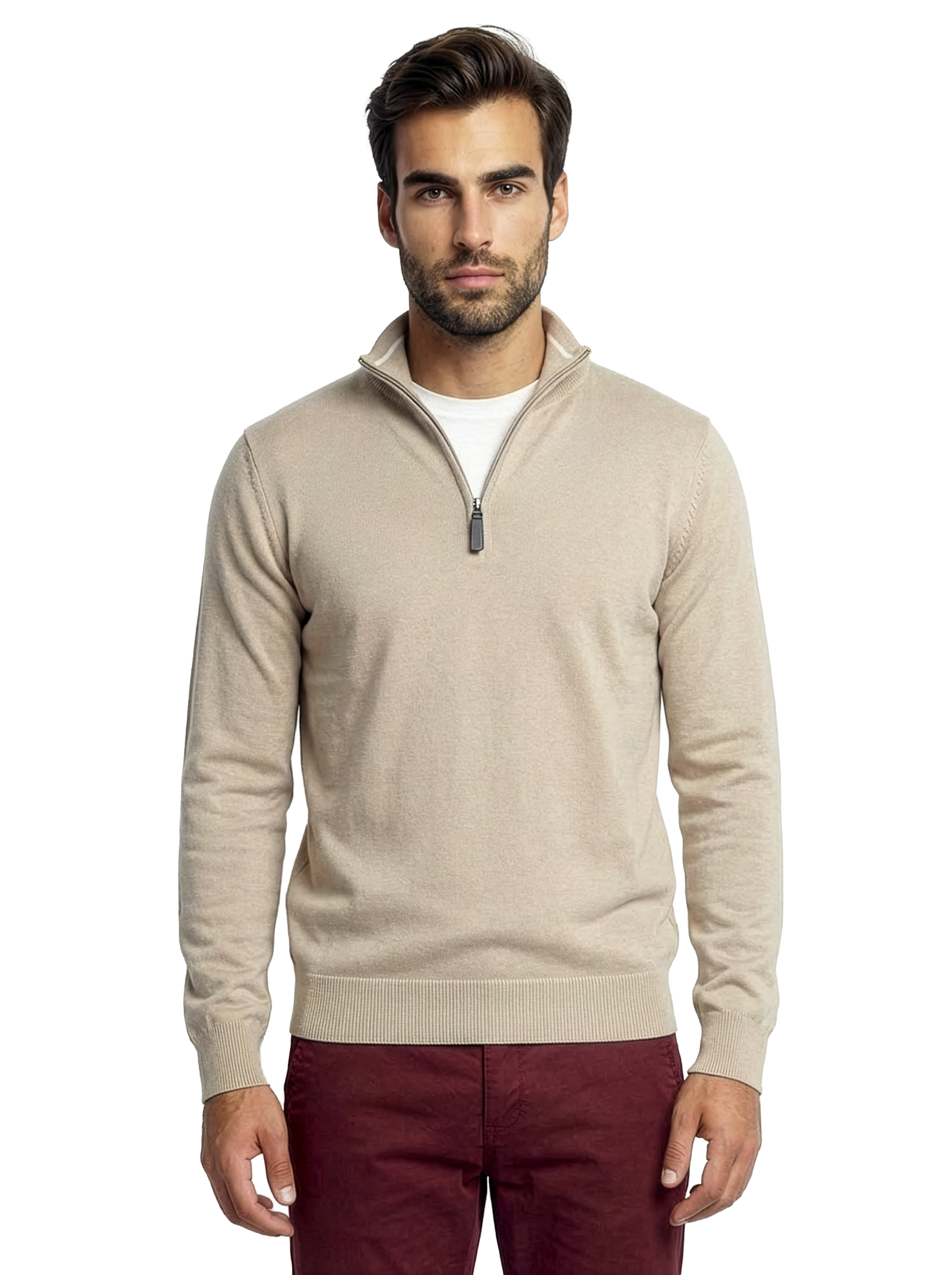 Maglia mezza zip