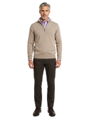 Maglia mezza zip