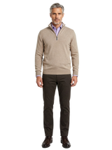 Maglia mezza zip
