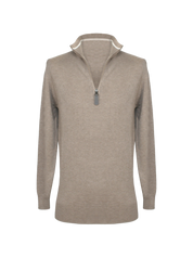 Maglia mezza zip