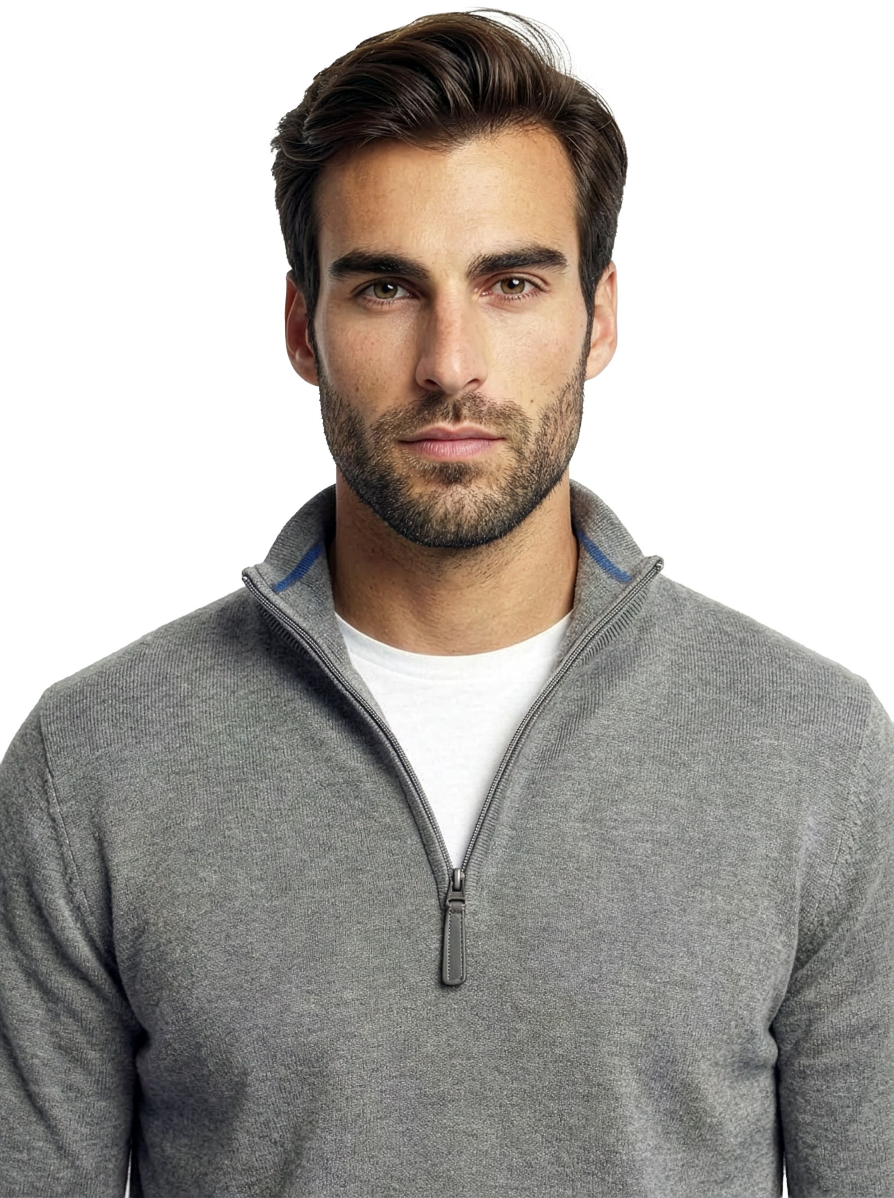 Maglia mezza zip