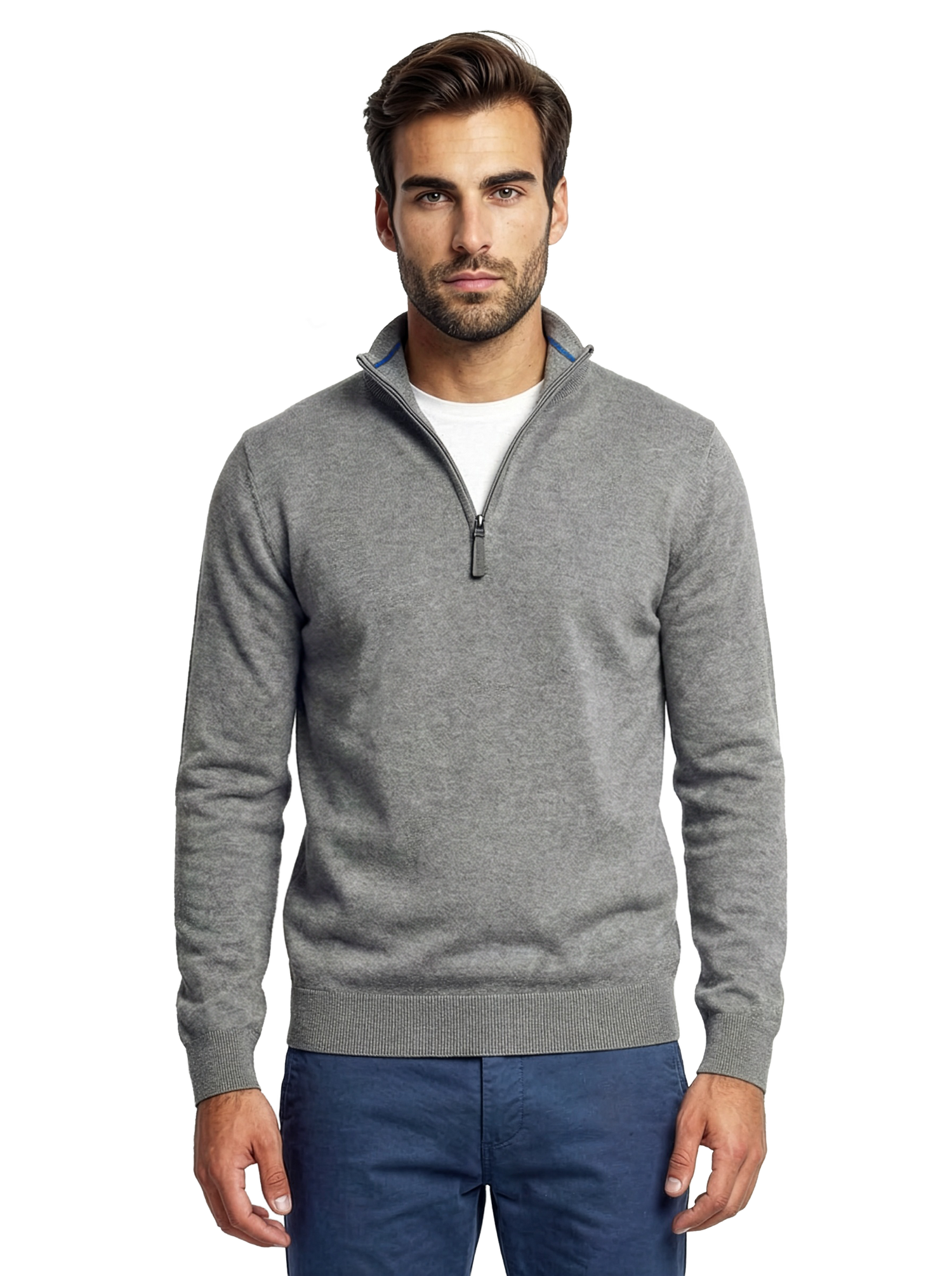 Maglia mezza zip