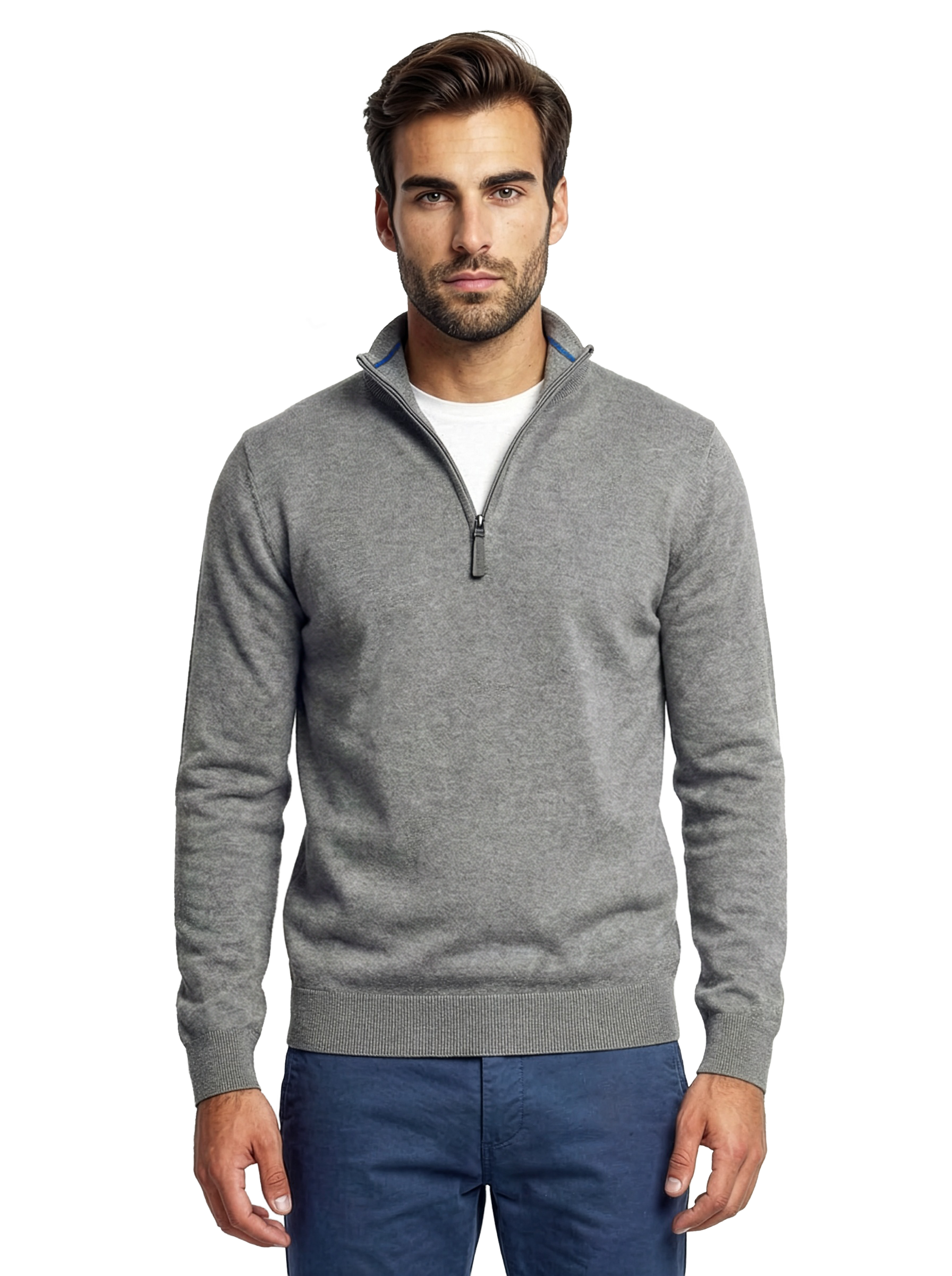 Maglia mezza zip