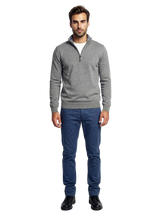 Maglia mezza zip