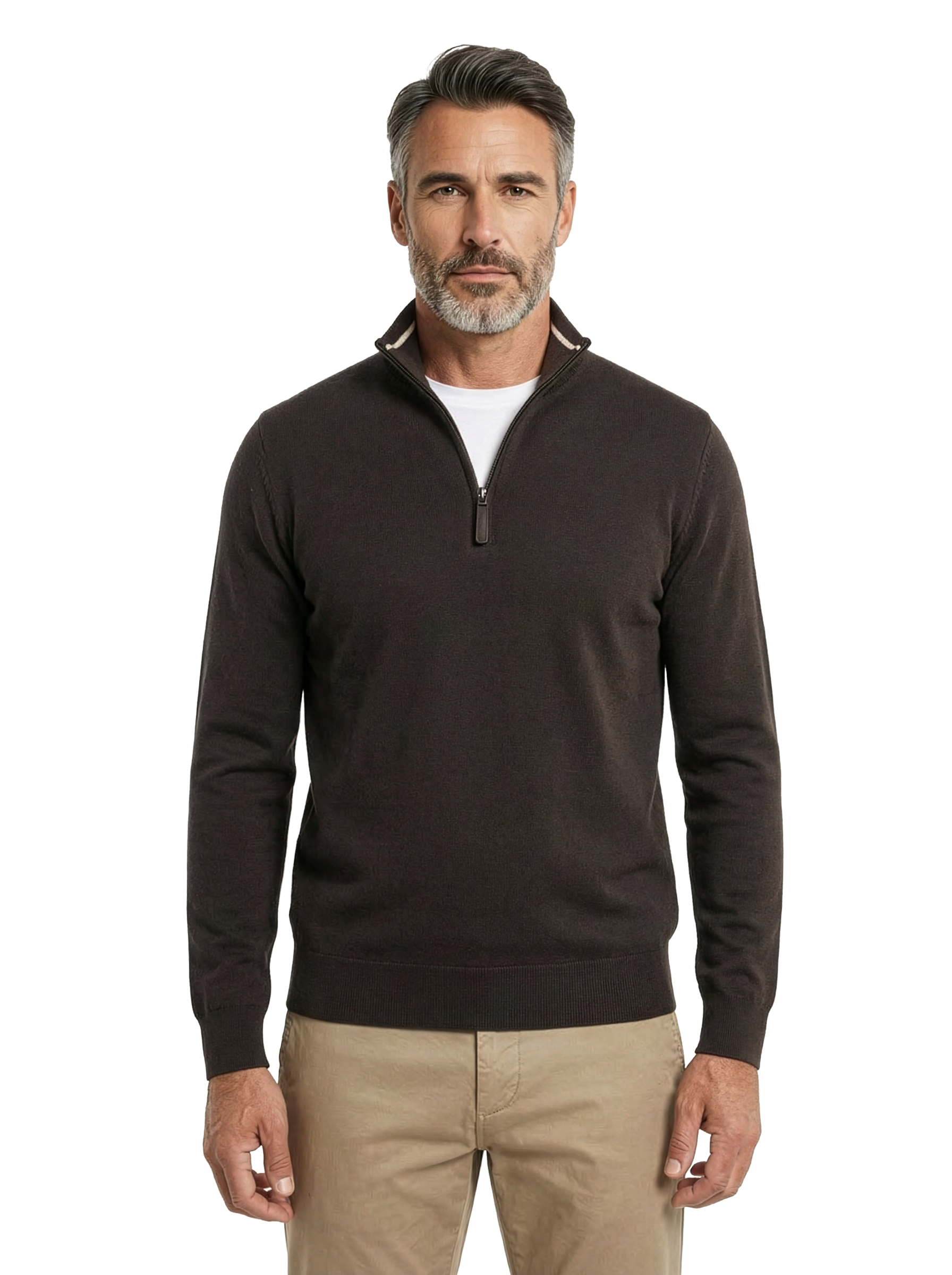 Maglia mezza zip