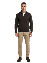 Maglia mezza zip