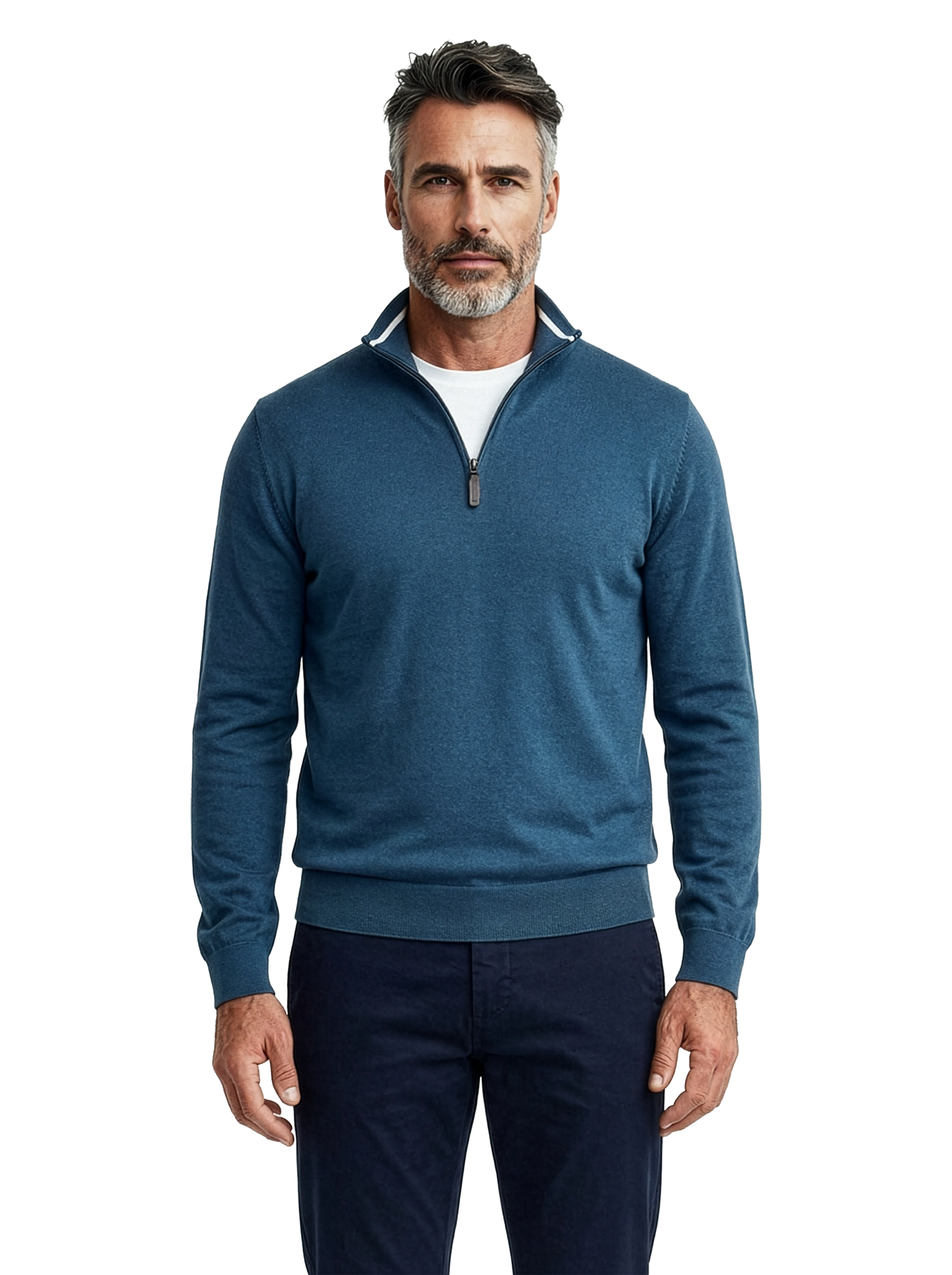 Maglia mezza zip
