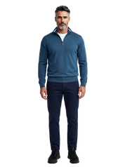 Maglia mezza zip