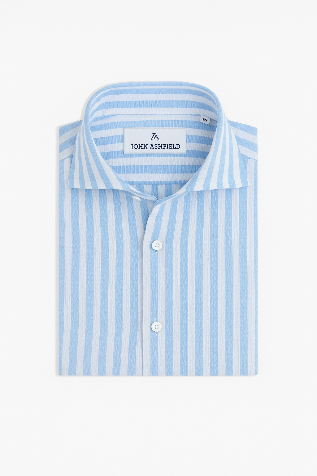 CAMICIA MISTO LINO A RIGHE LARGHE