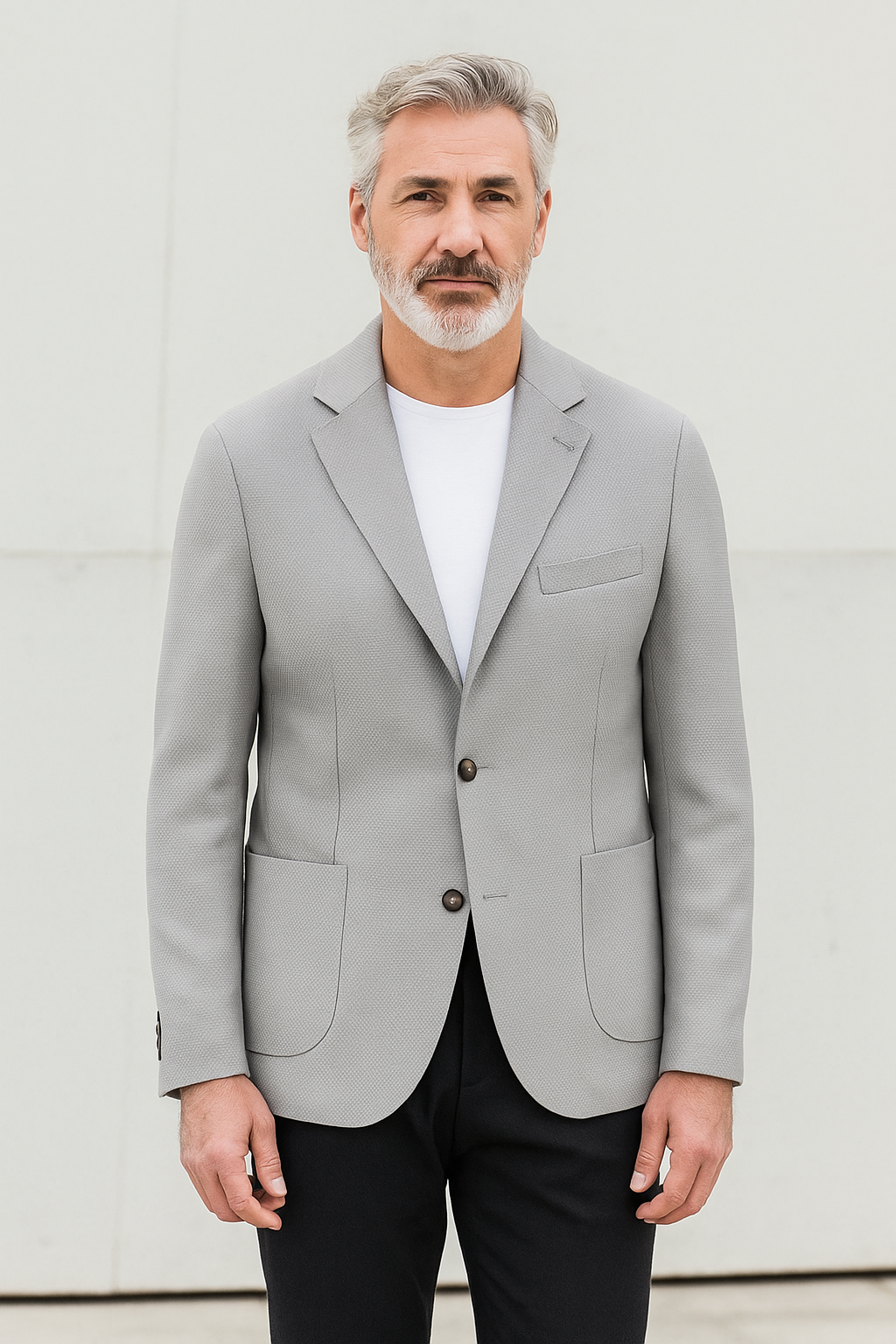 Giacca rhodes grigio