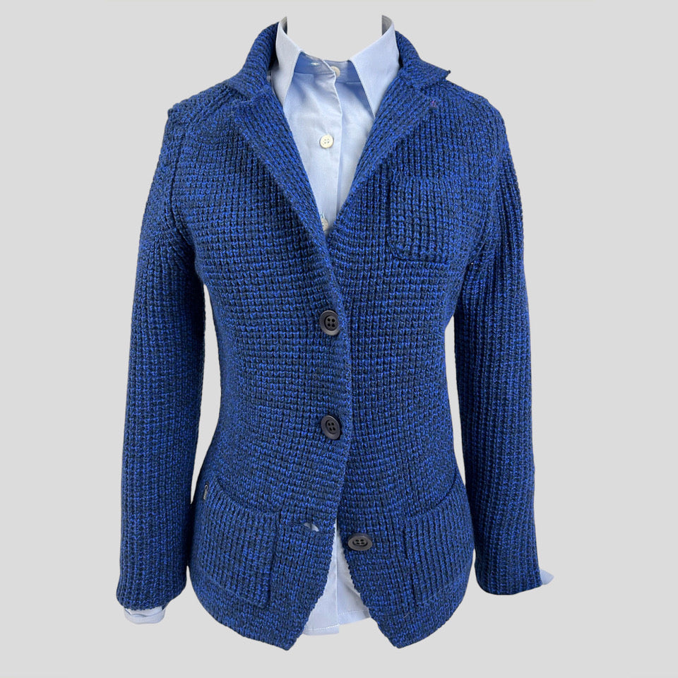 Women's Knitted Jacket in mixed wool