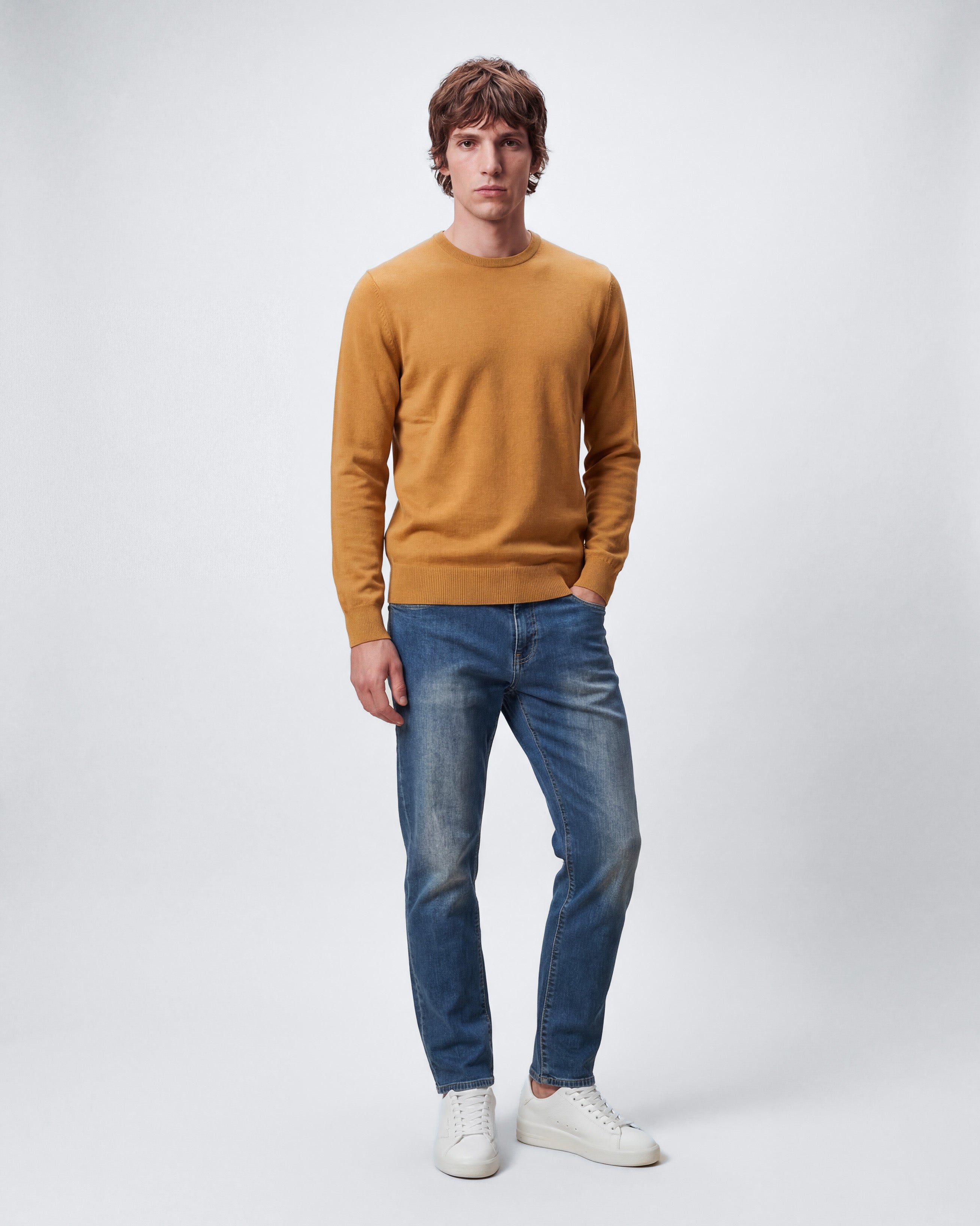 Maglia Girocollo  in puro cotone