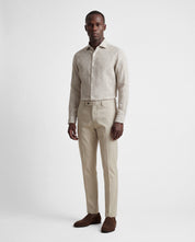 Camicia in lino a righe