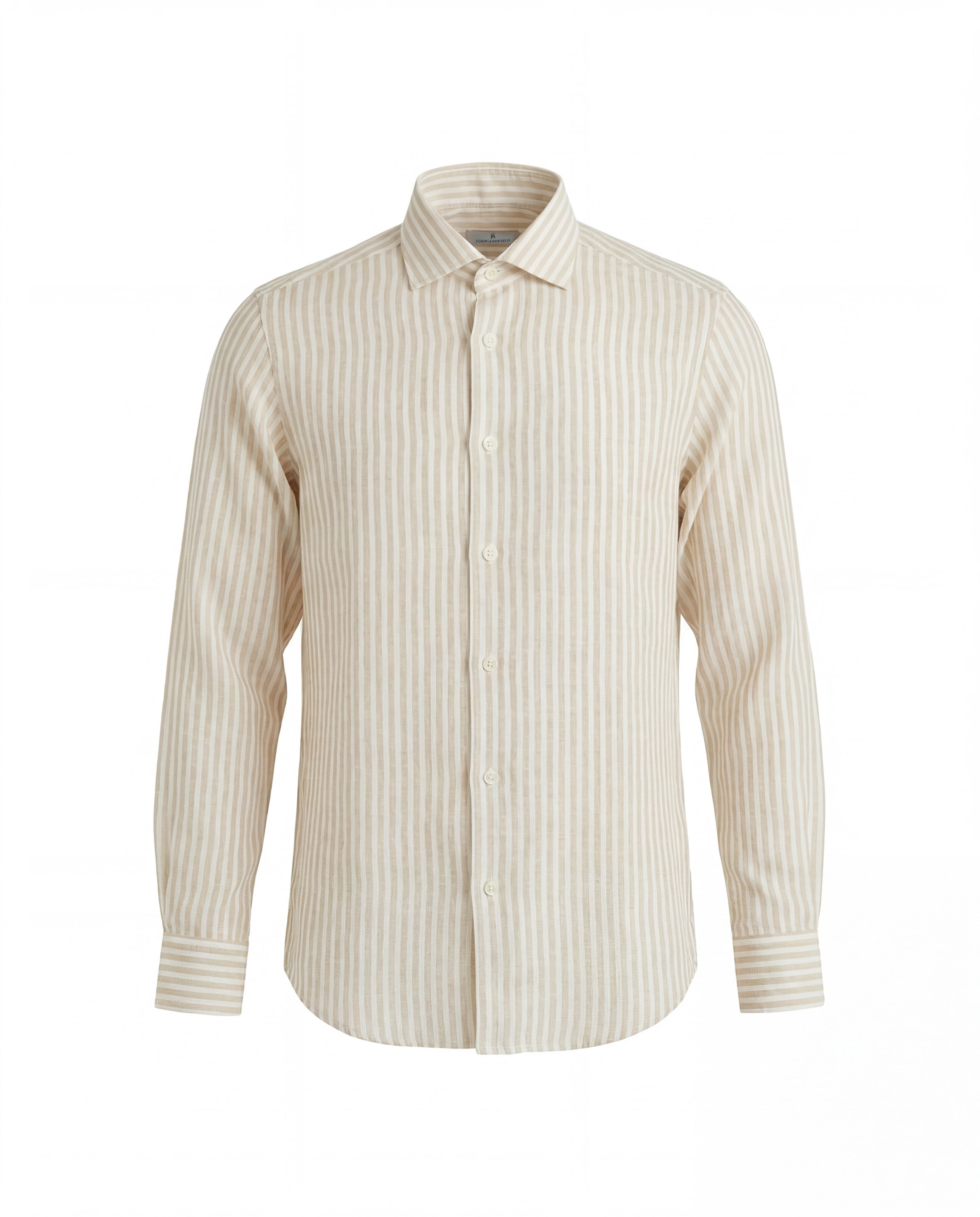 Camicia in lino a righe