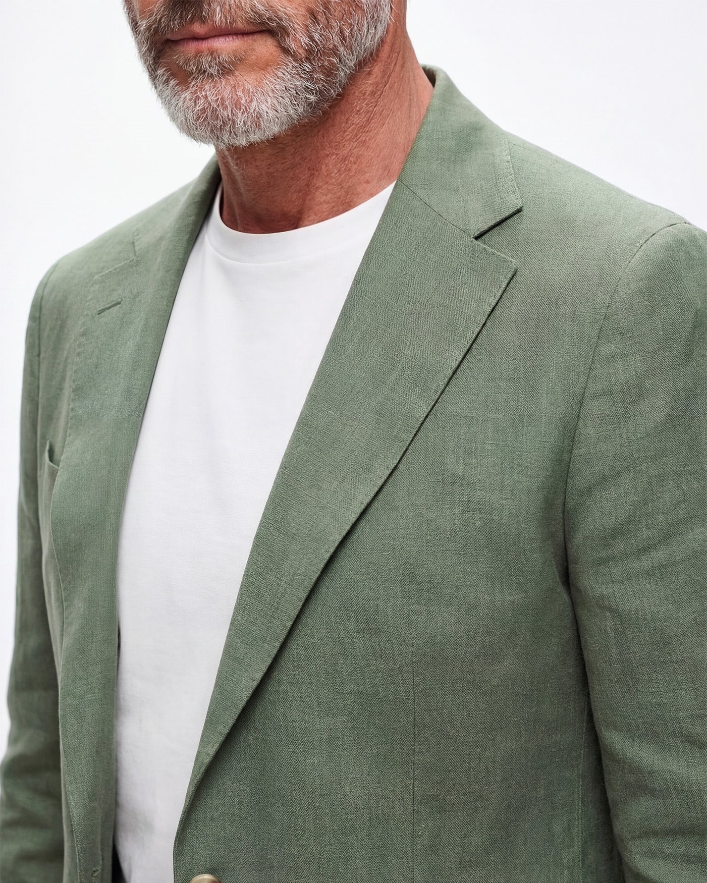 Abito monopetto in Misto Lino