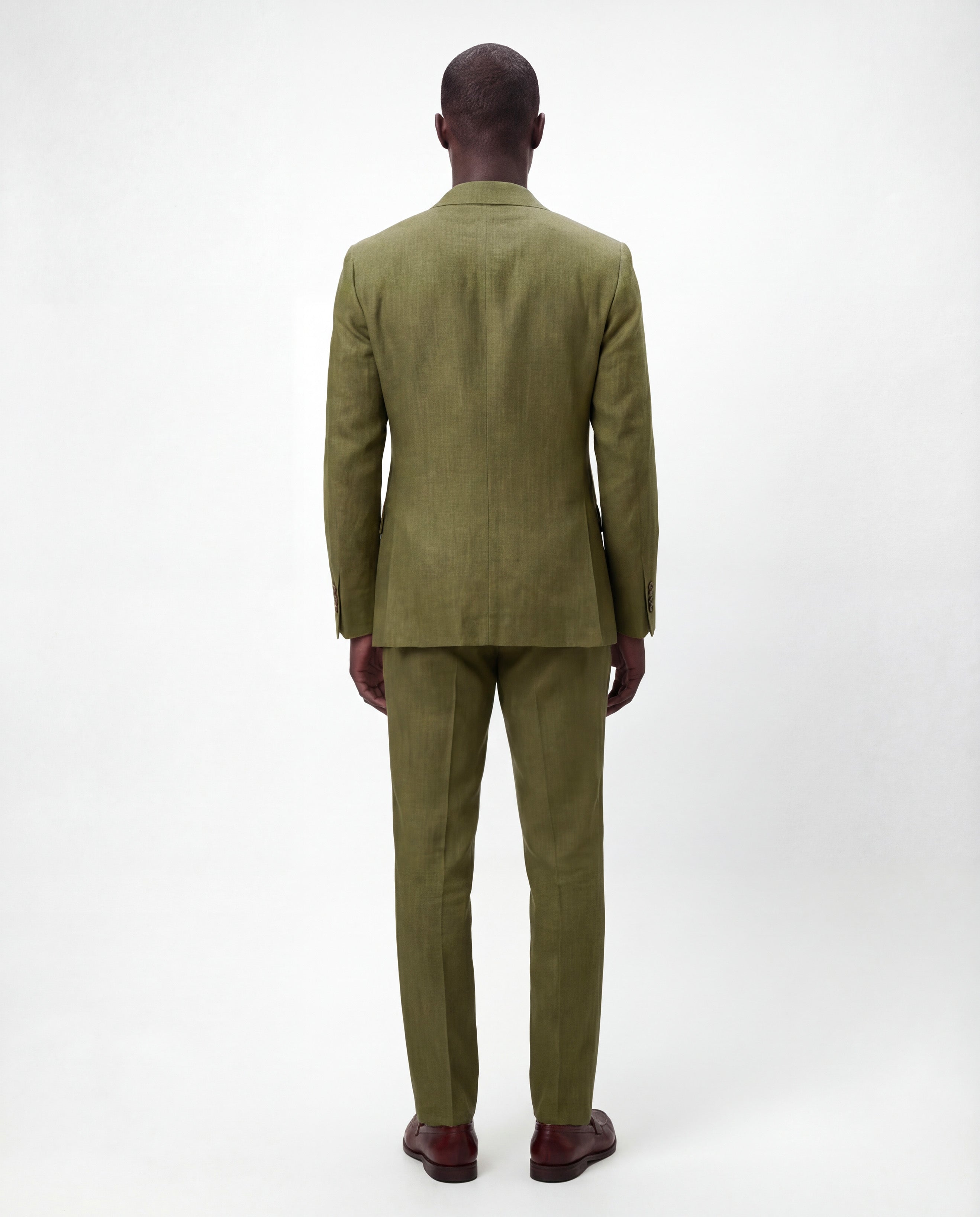 Abito monopetto in Misto Lino