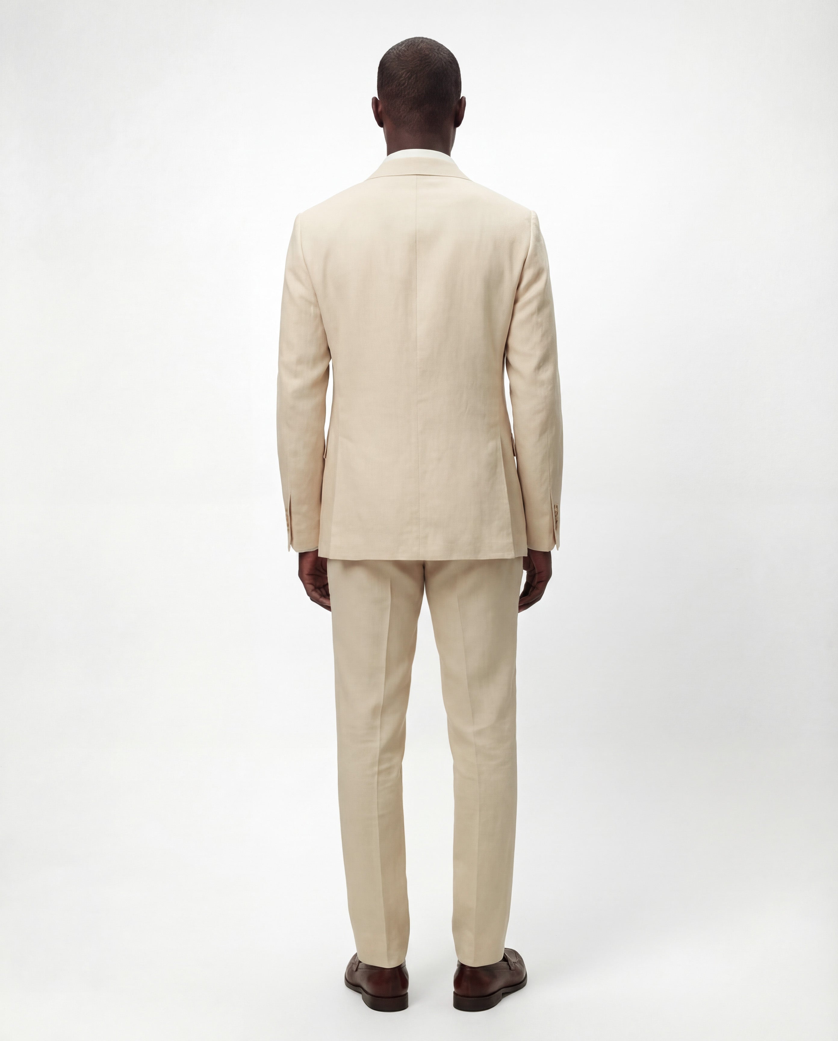 Abito monopetto in Misto Lino