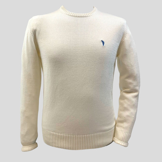 Men's Crewneck Cotton Sweater