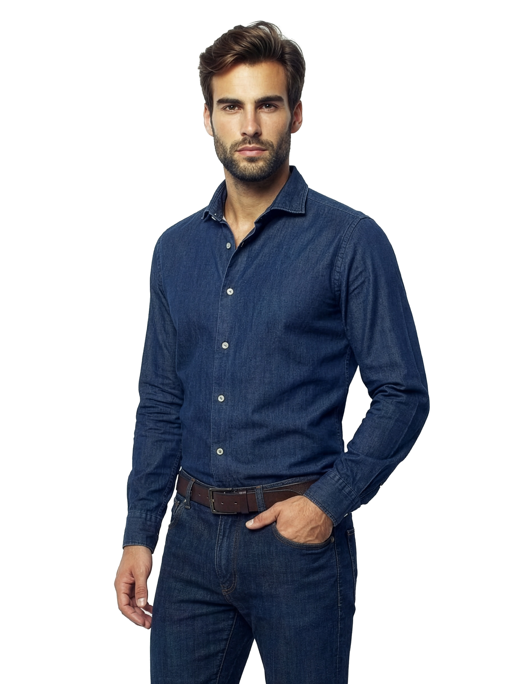 Camicia chambray