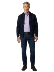 Cardigan mezzo collo