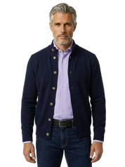 Cardigan mezzo collo