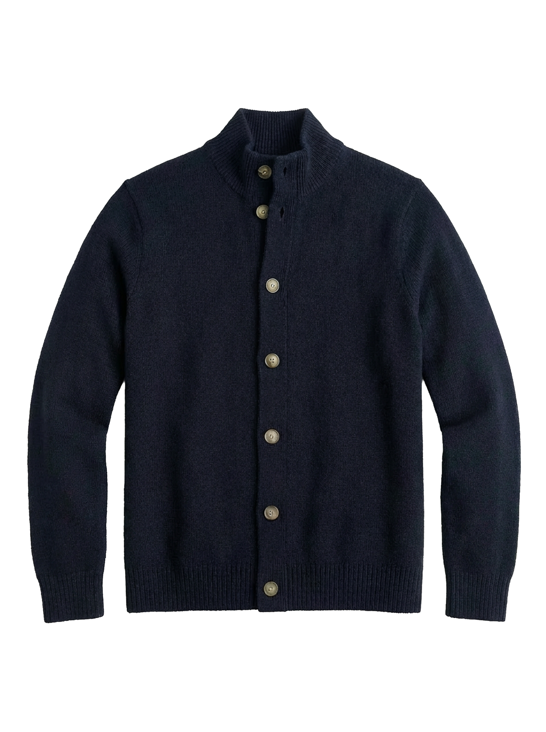 Cardigan mezzo collo
