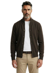 Cardigan mezzo collo