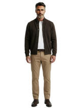 Cardigan mezzo collo