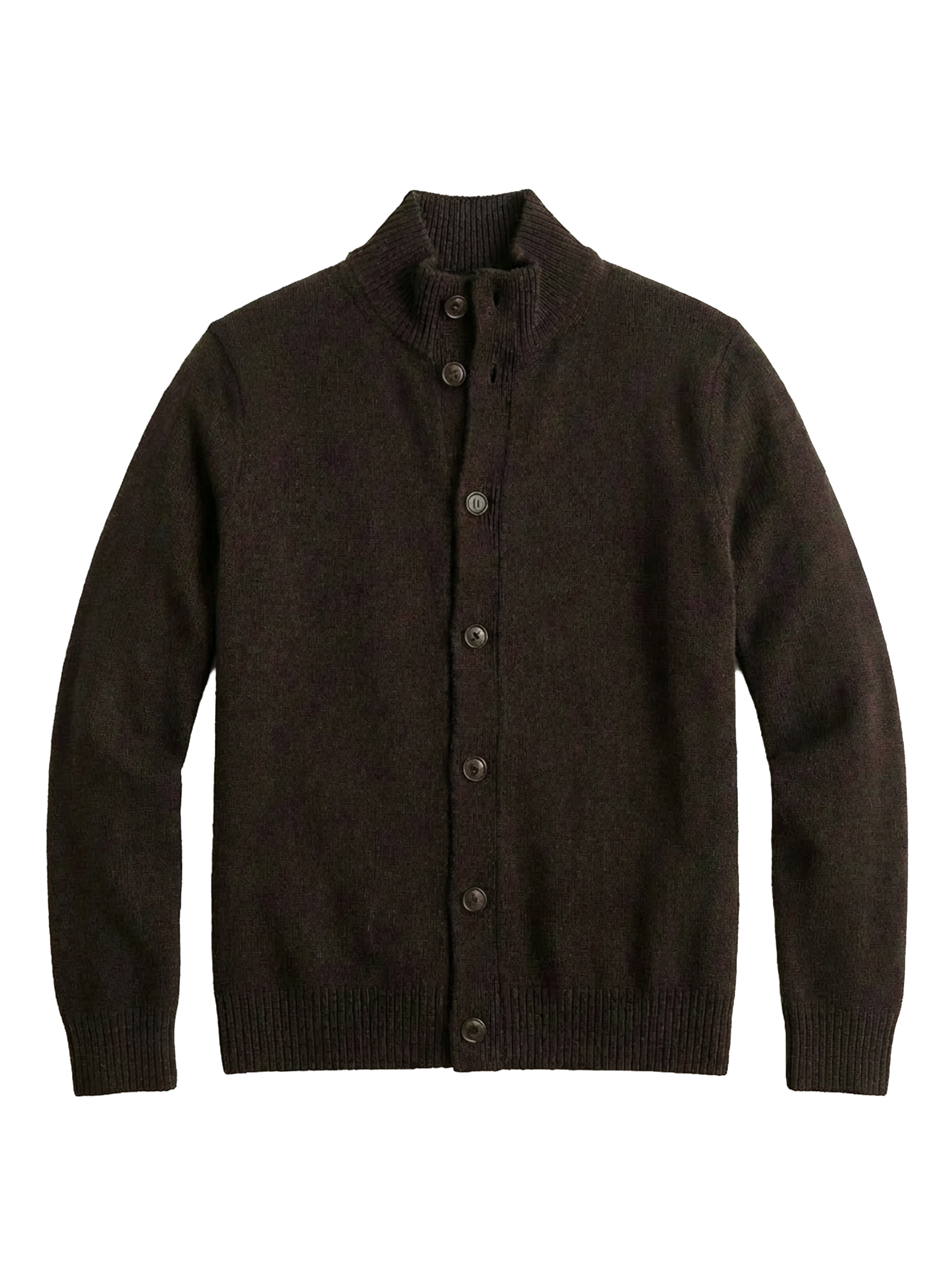 Cardigan mezzo collo