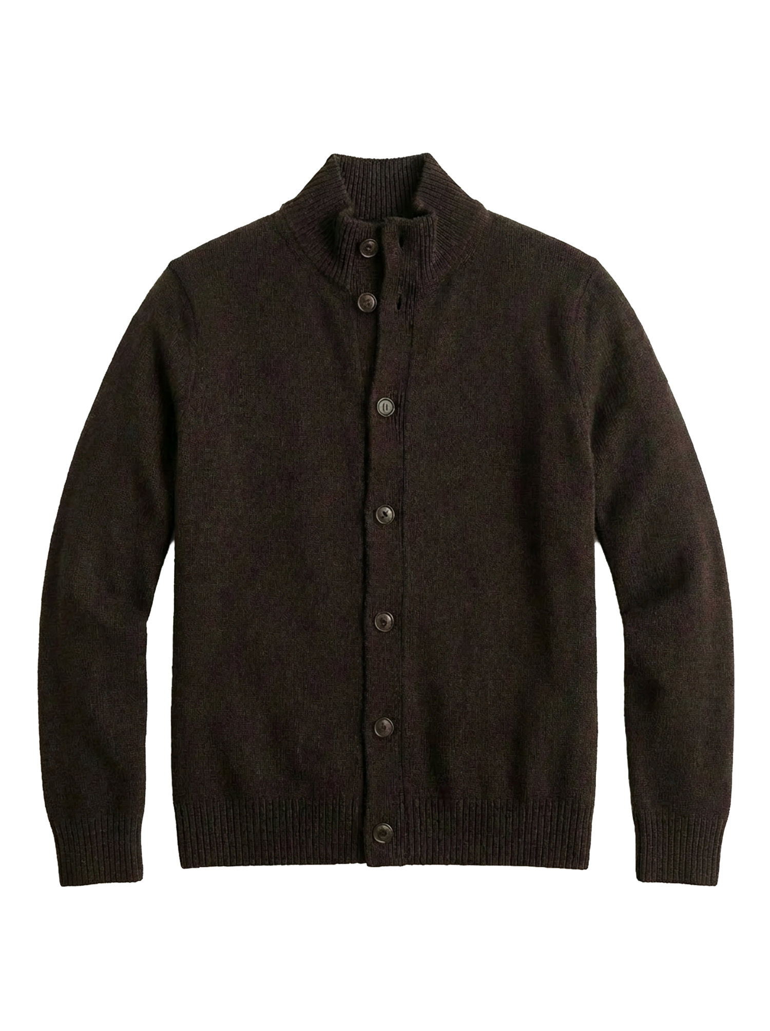 Cardigan mezzo collo