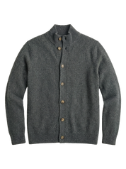 Cardigan mezzo collo
