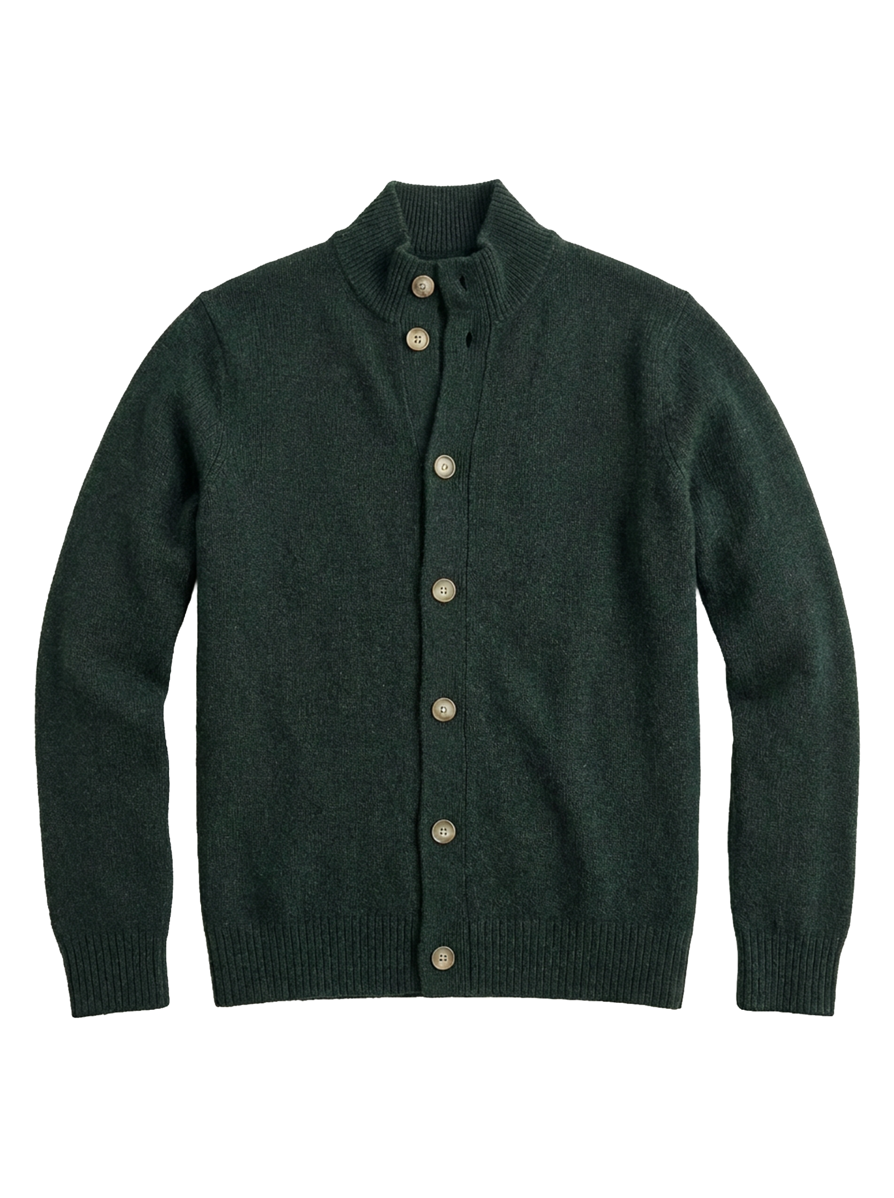 Cardigan mezzo collo