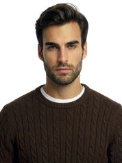 Maglia treccia