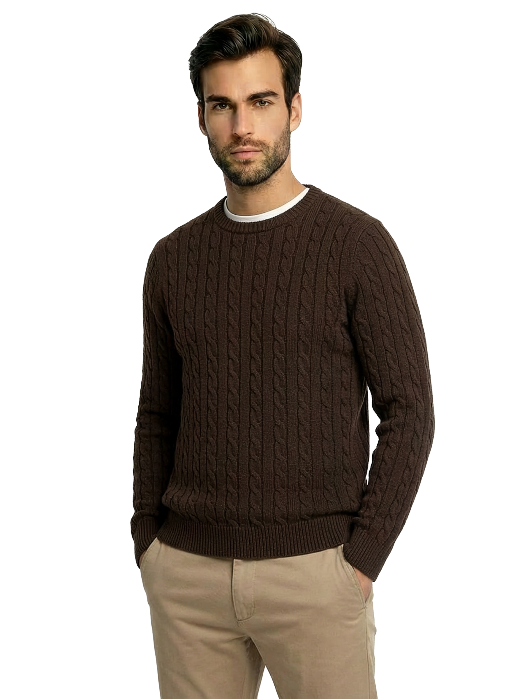 Maglia treccia