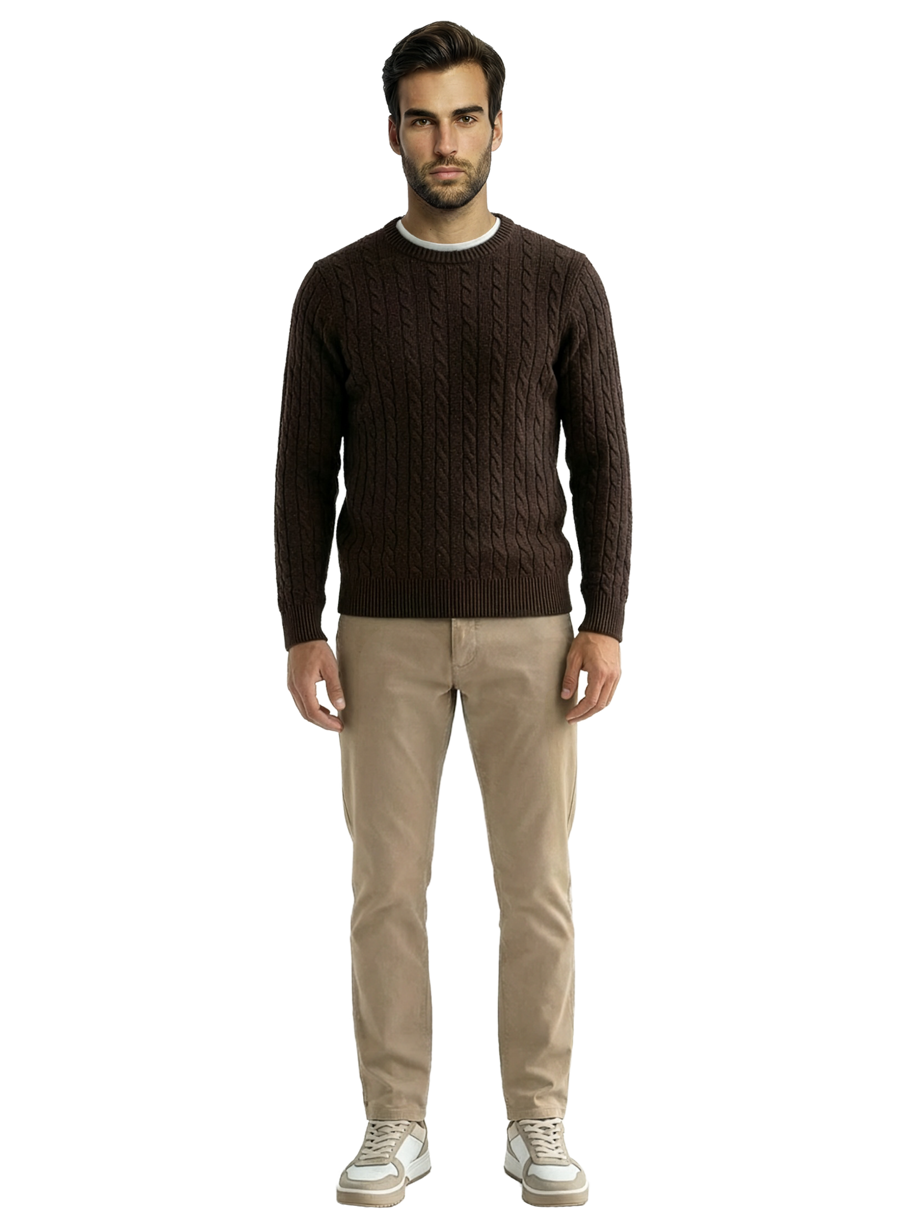 Maglia treccia
