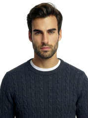 Maglia treccia