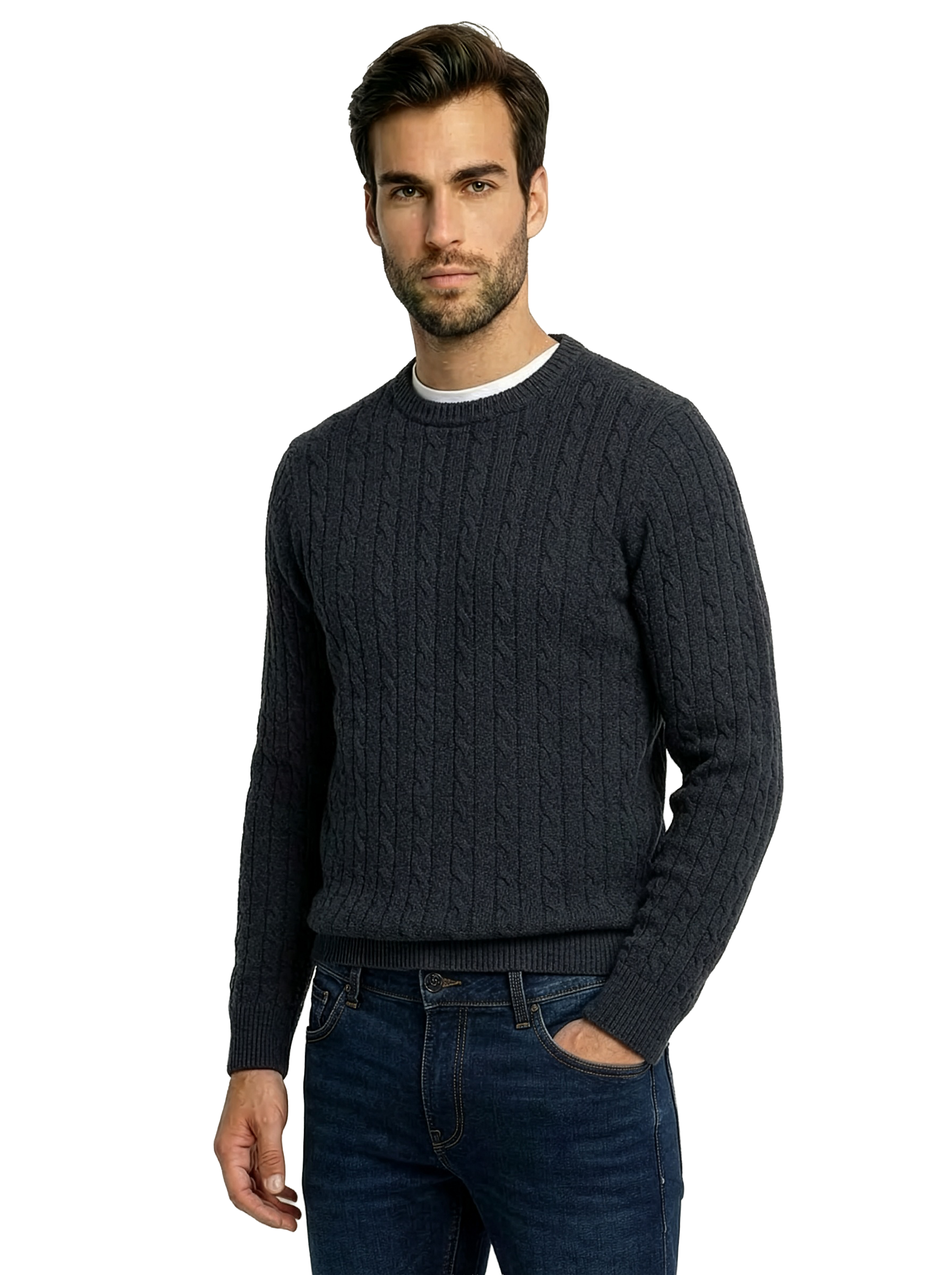 Maglia treccia