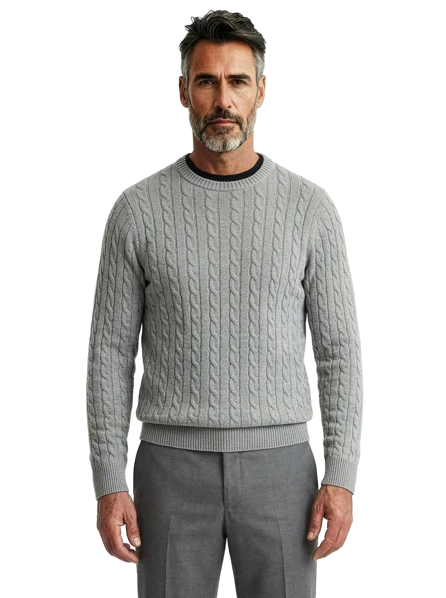 Maglia treccia
