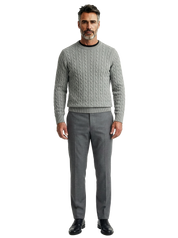Maglia treccia
