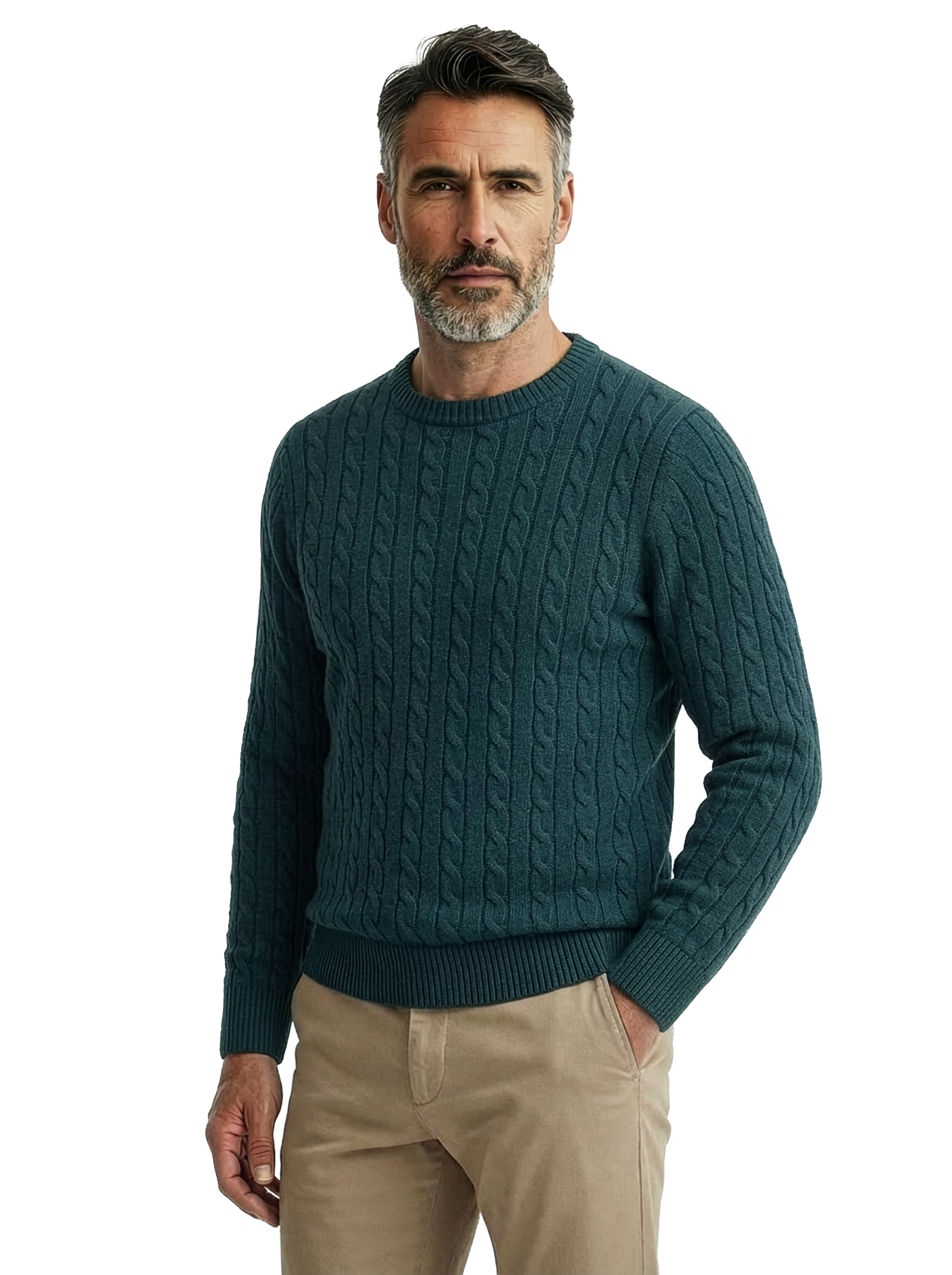 Maglia treccia