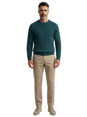 Maglia treccia